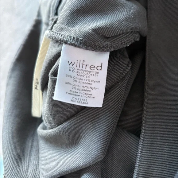 Aritzia Wilfred dark grey pencil skirt - Picture 4 of 4